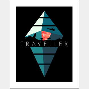 Traveller Posters and Art